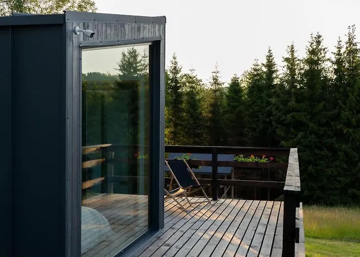 בקתה Z Sauna Neptun קז'יז'ובה (Krzyżowa)